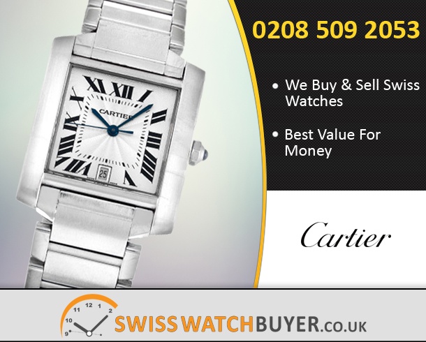 Sell Your Cartier Tank Francaise Watches