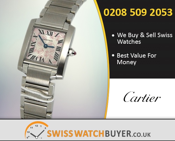 Sell Your Cartier Tank Francaise Watches