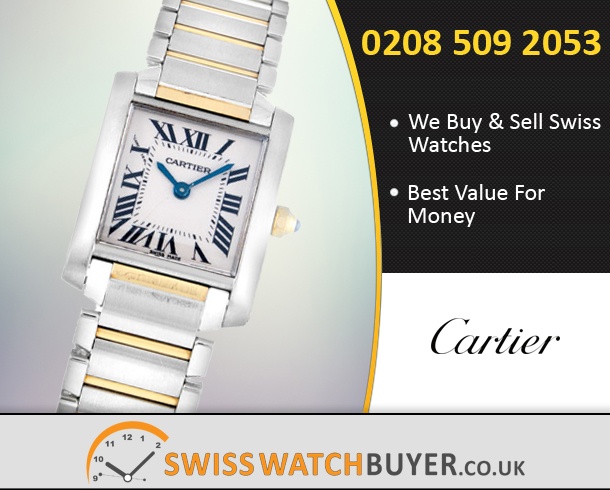 Sell Your Cartier Tank Francaise Watches