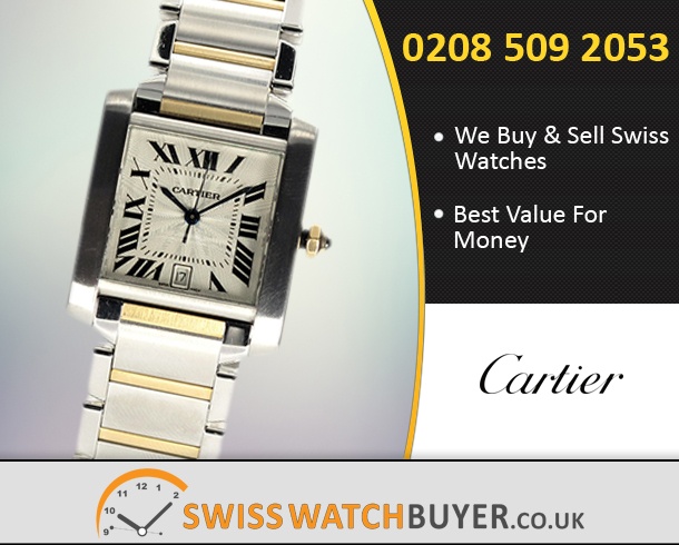 Sell Your Cartier Tank Francaise Watches