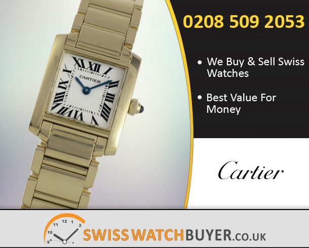 Sell Your Cartier Tank Francaise Watches