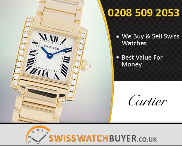 Sell Your Cartier Tank Francaise Watches