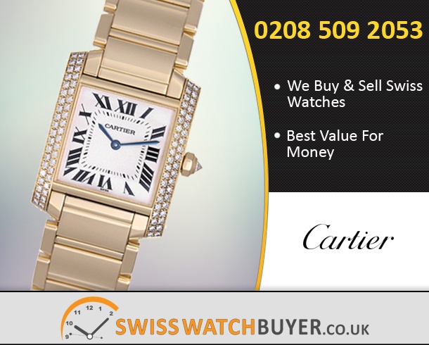 Sell Your Cartier Tank Francaise Watches