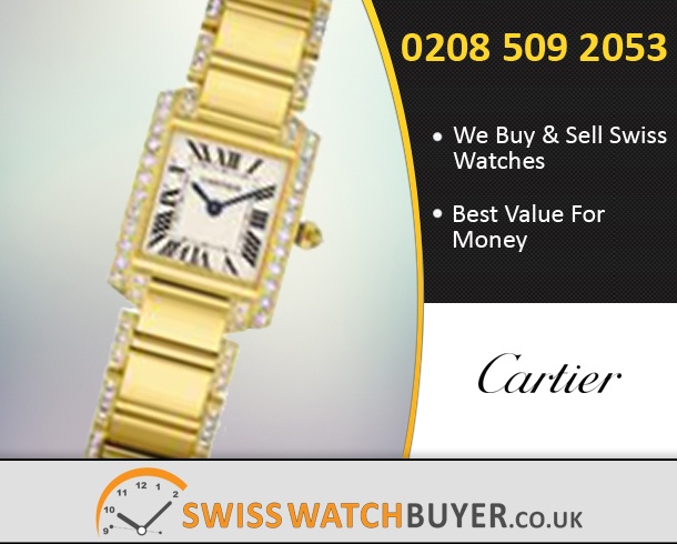 Sell Your Cartier Tank Francaise Watches