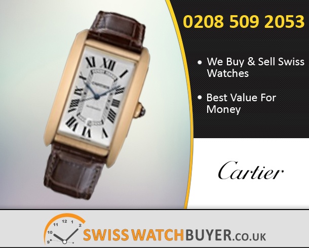 Sell Your Cartier Tank Americaine Watches