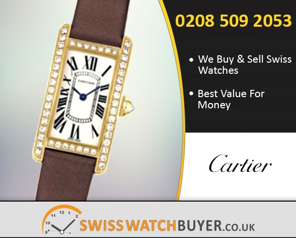 Sell Your Cartier Tank Americaine Watches