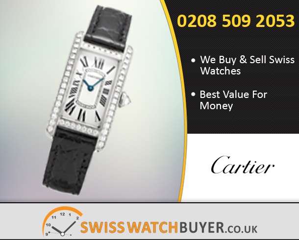 Sell Your Cartier Tank Americaine Watches