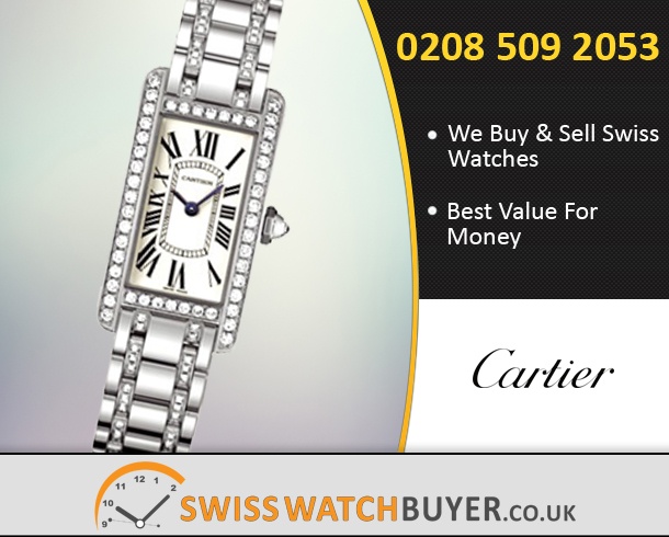 Pre-Owned Cartier Tank Americaine Watches