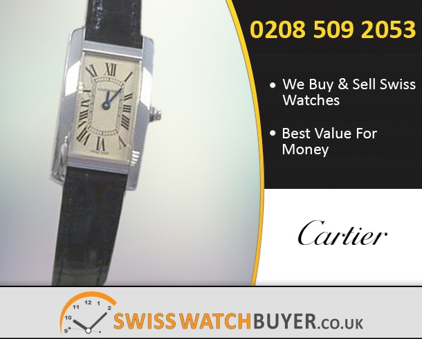 Sell Your Cartier Tank Americaine Watches