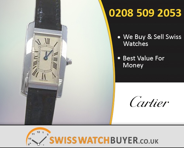 Sell Your Cartier Tank Americaine Watches