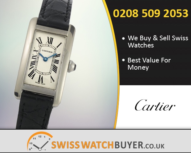 Sell Your Cartier Tank Americaine Watches