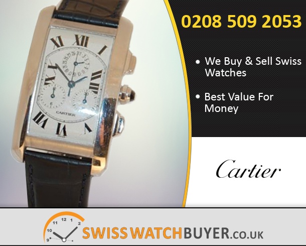 Sell Your Cartier Tank Americaine Watches