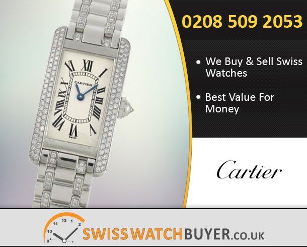 Sell Your Cartier Tank Americaine Watches