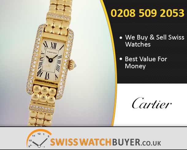 Sell Your Cartier Tank Americaine Watches