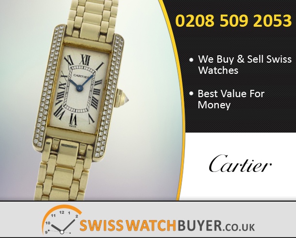 Sell Your Cartier Tank Americaine Watches