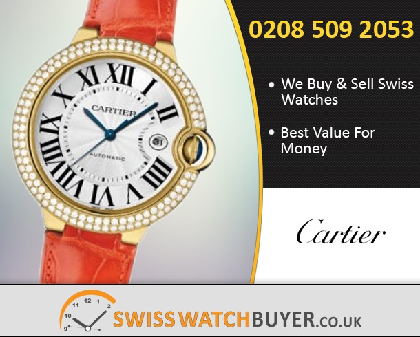 Sell Your Cartier Ballon Bleu Watches