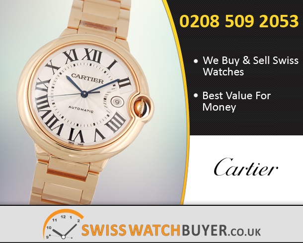 Sell Your Cartier Ballon Bleu Watches