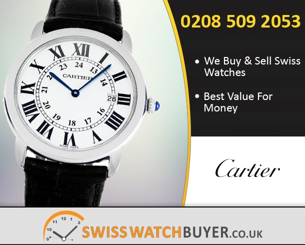 Sell Your Cartier Ronde Solo Watches