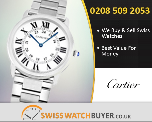 Sell Your Cartier Ronde Solo Watches