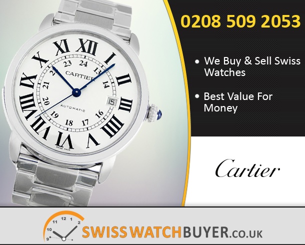 Sell Your Cartier Ronde Solo Watches