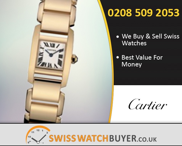 Sell Your Cartier Tankissime Watches