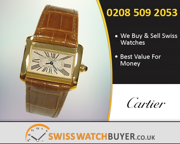 Pre-Owned Cartier Tank Divan Watches