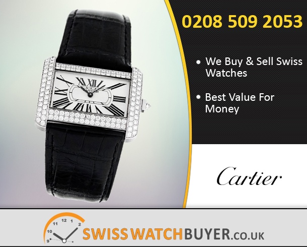 Pre-Owned Cartier Tank Divan Watches