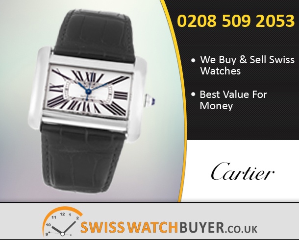 Sell Your Cartier Tank Divan Watches