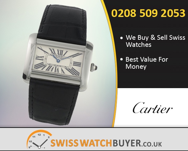 Buy Cartier Tank Divan Watches