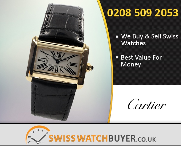 Sell Your Cartier Tank Divan Watches