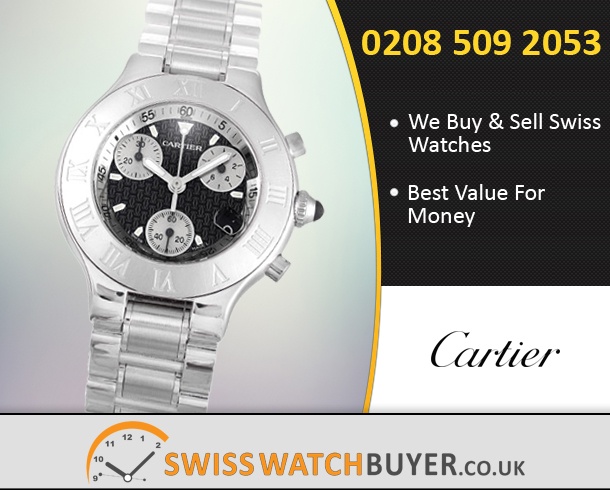 Pre-Owned Cartier Must 21 Watches