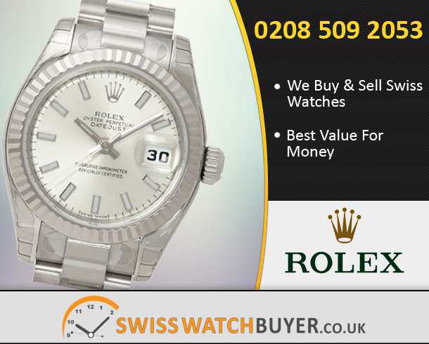 Sell Your Rolex Lady Datejust Watches