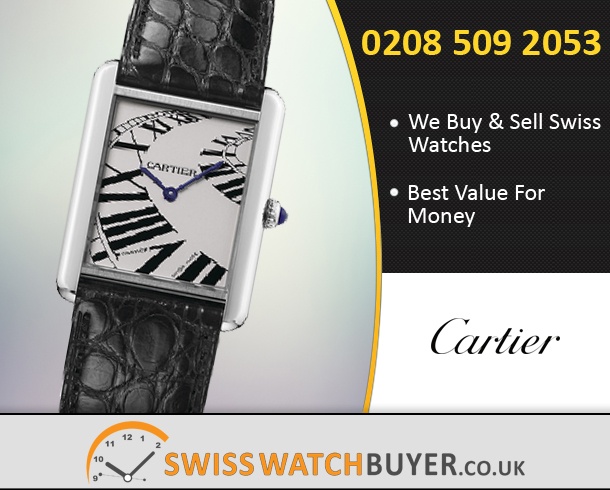 Sell Your Cartier Tank Solo Watches