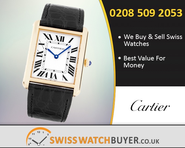 Pre-Owned Cartier Tank Solo Watches