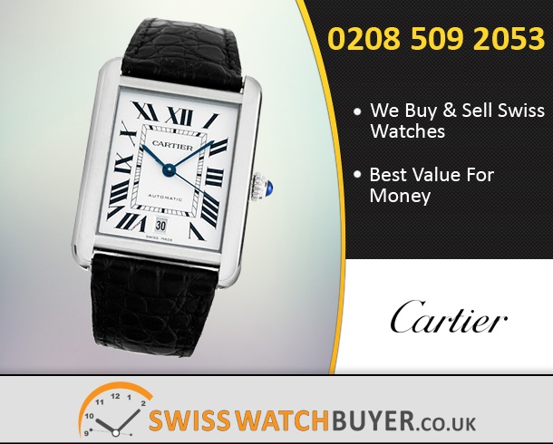 Sell Your Cartier Tank Solo Watches