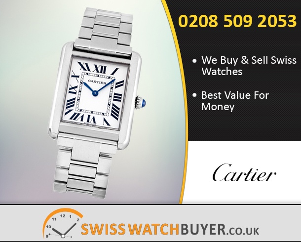 Sell Your Cartier Tank Solo Watches