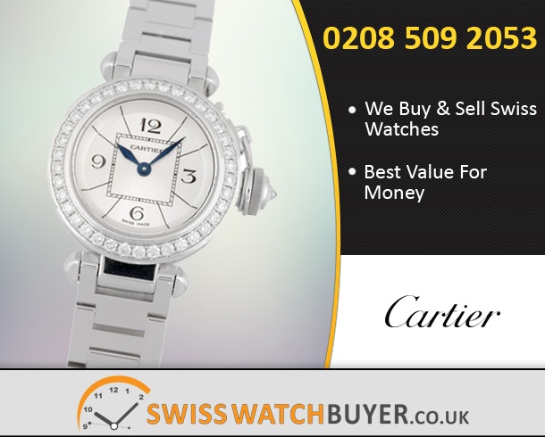 Sell Your Cartier Pasha Watches