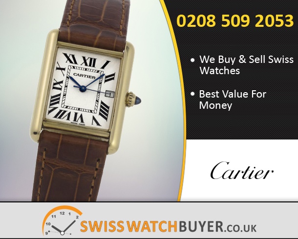 Pre-Owned Cartier Tank Louis Watches