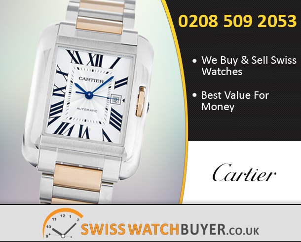 Sell Your Cartier Tank Anglaise Watches