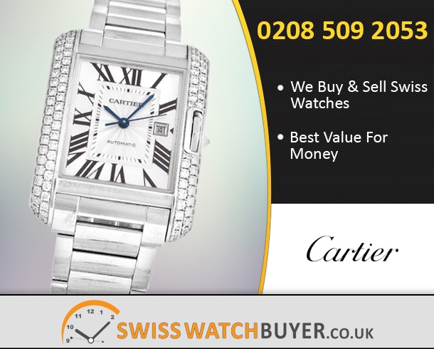 Sell Your Cartier Tank Anglaise Watches