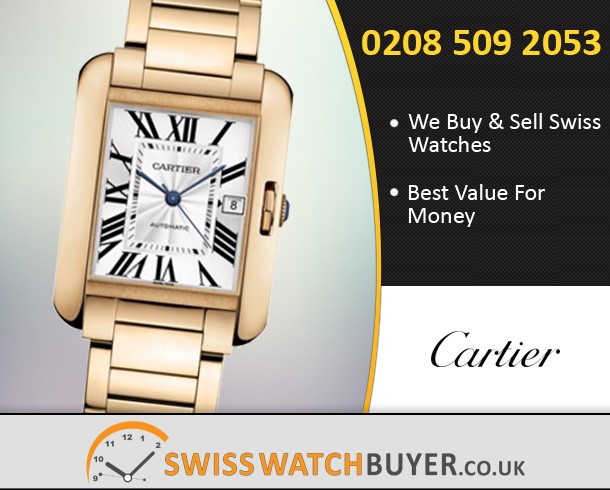 Sell Your Cartier Tank Anglaise Watches