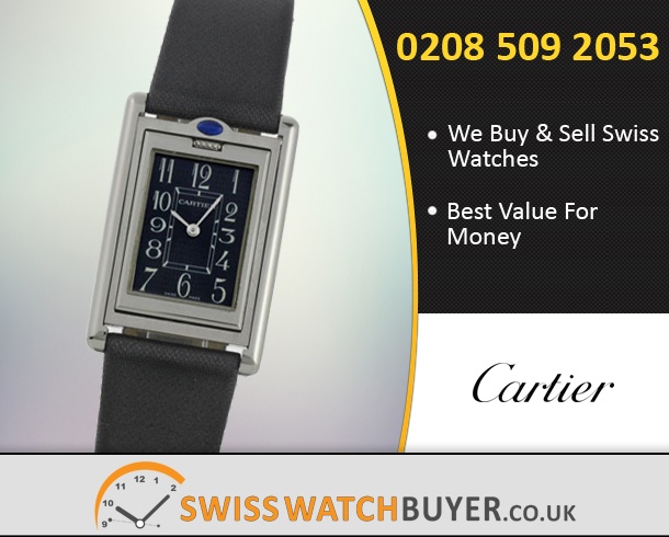 Sell Your Cartier Tank Basculante Watches