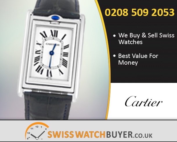 Sell Your Cartier Tank Basculante Watches