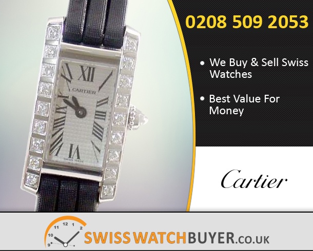 Buy or Sell Cartier Lanieres Tank Allongee Watches