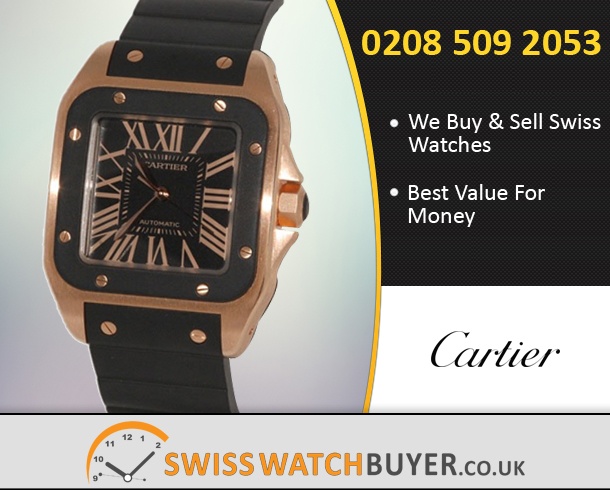 Sell Your Cartier Santos 100 Watches