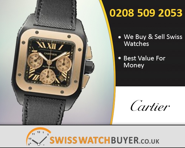 Pre-Owned Cartier Santos 100 Watches