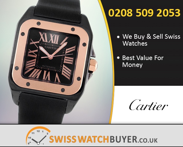 Sell Your Cartier Santos 100 Watches