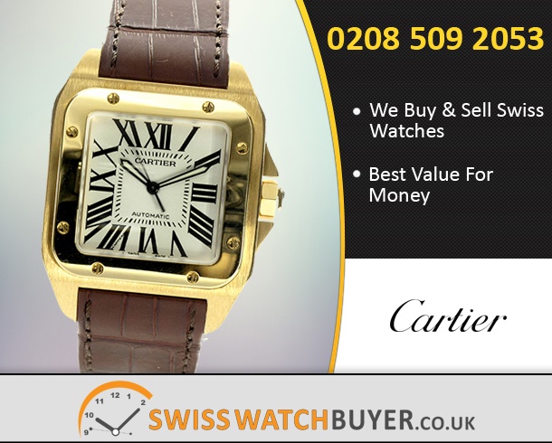 Pre-Owned Cartier Santos 100 Watches