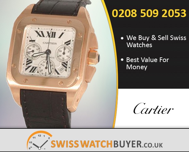 Pre-Owned Cartier Santos 100 Watches