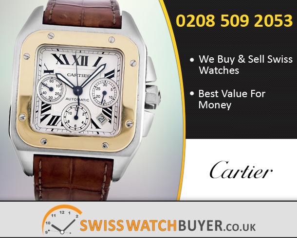 Sell Your Cartier Santos 100 Watches